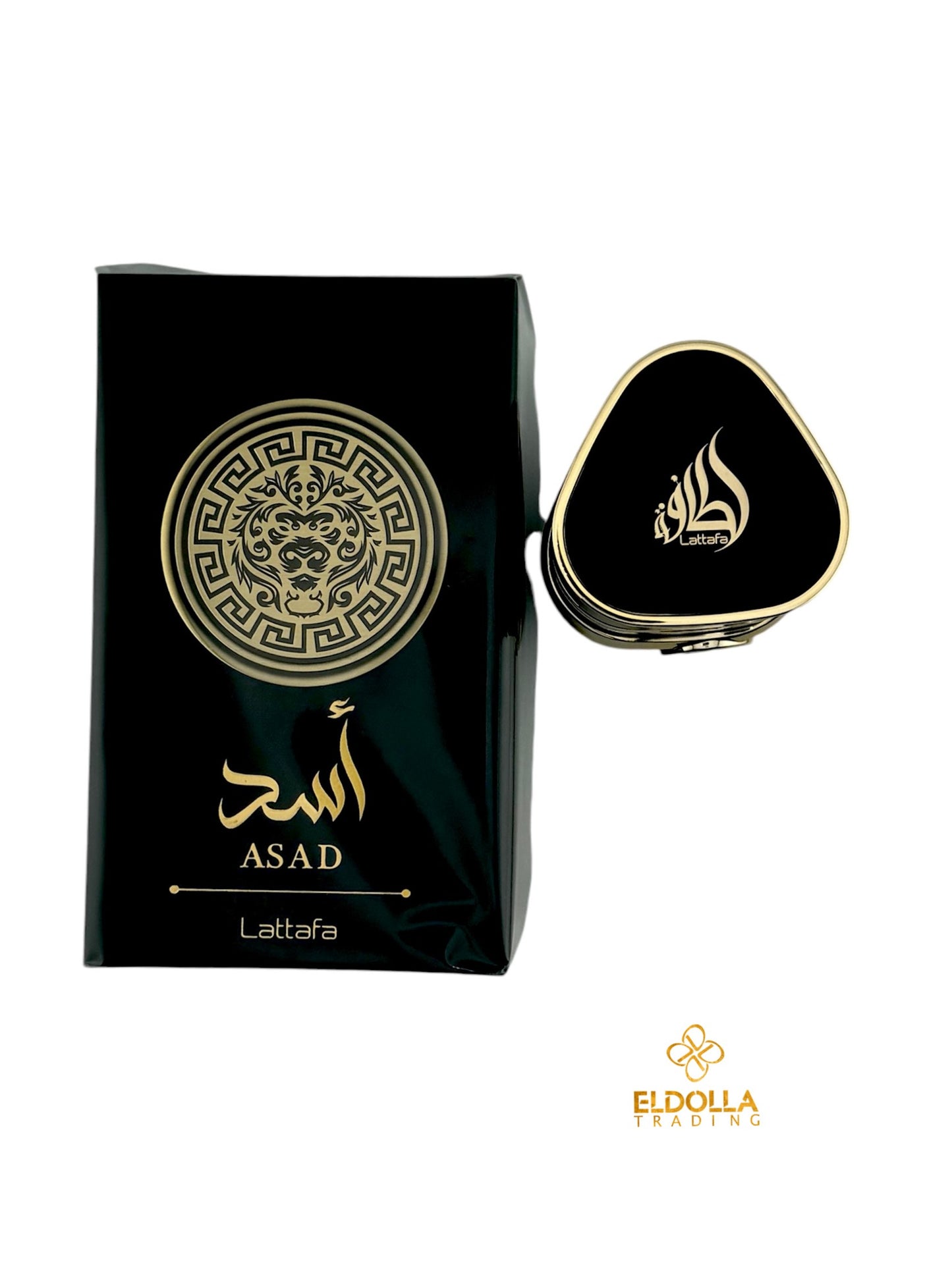 Asad Perfume by Lattafa for Unisex Eau de Parfum Spray, 3.4 Ounce